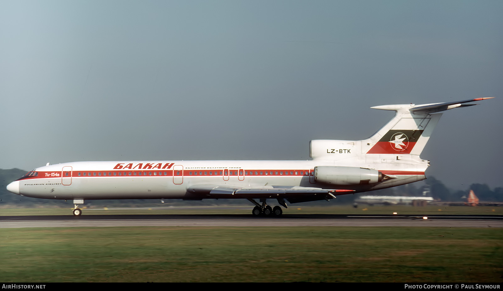 Aircraft Photo of LZ-BTK | Tupolev Tu-154B | Balkan - Bulgarian Airlines | AirHistory.net #584700