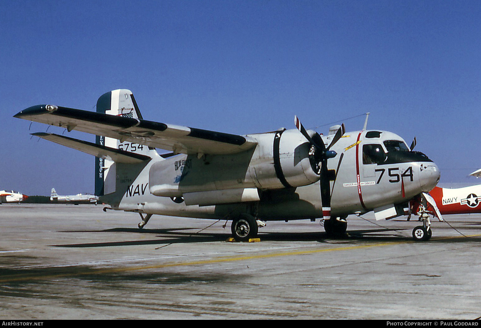 Aircraft Photo of 136754 / 6754 | Grumman C-1A Trader (TF-1) | USA - Navy | AirHistory.net #584716