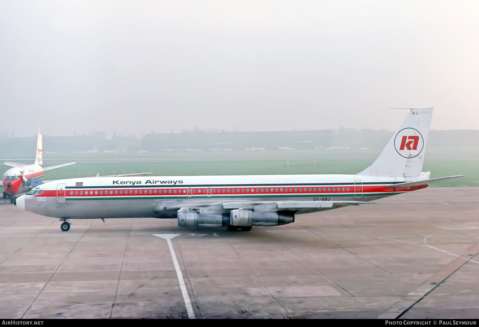 Aircraft Photo of 5Y-BBJ | Boeing 707-351B | Kenya Airways | AirHistory.net #584719