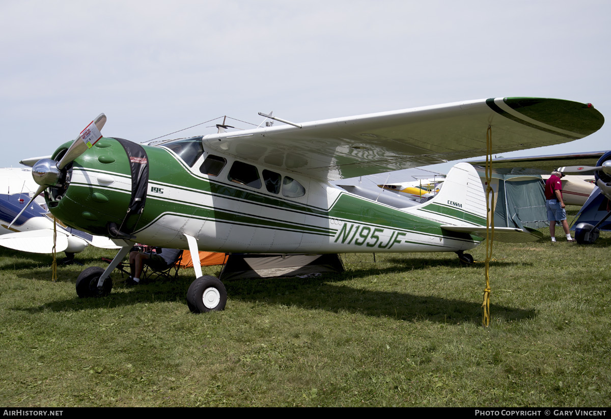 Aircraft Photo of N195JF | Cessna 195A | AirHistory.net #584739