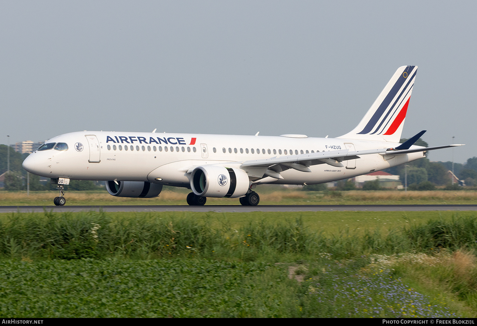 Aircraft Photo of F-HZUG | Airbus A220-371 (BD-500-1A11) | Air France | AirHistory.net #584747