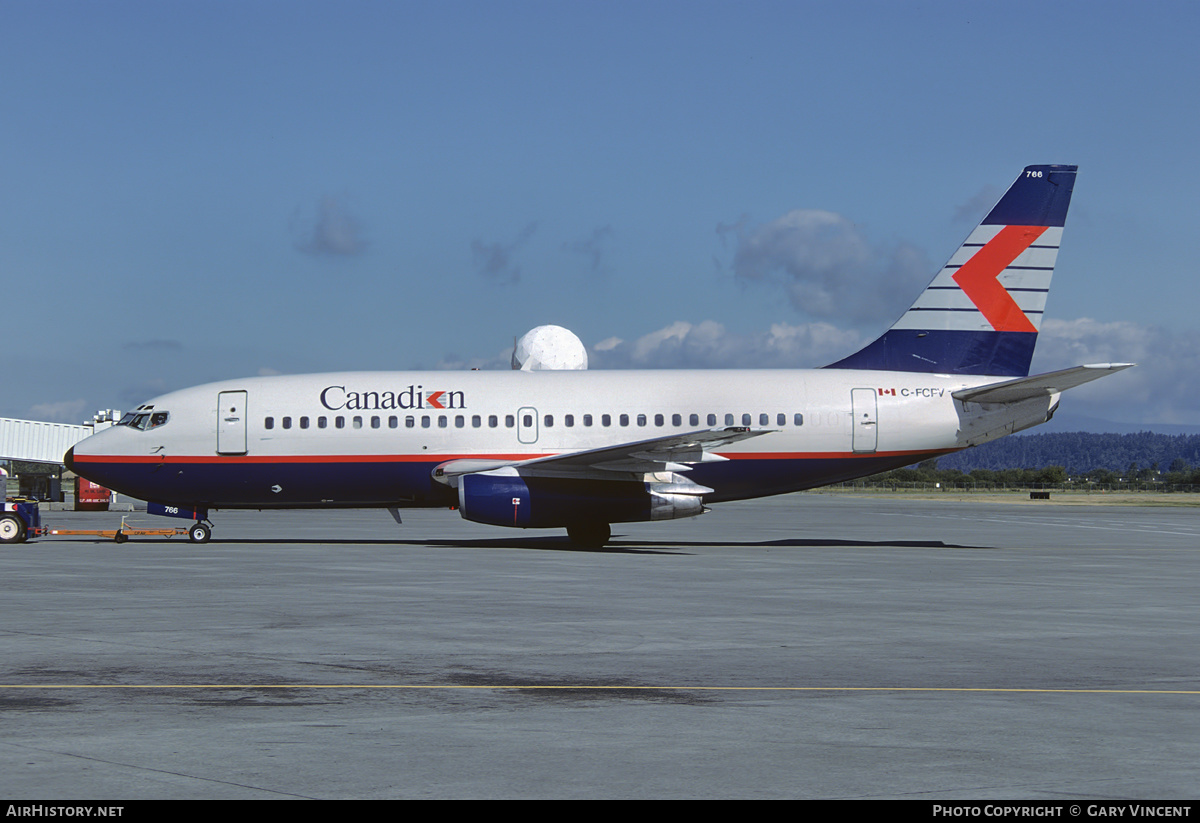 Aircraft Photo of C-FCPV | Boeing 737-217 | Canadian Airlines | AirHistory.net #584757