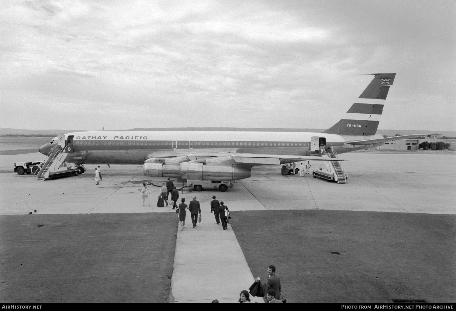 Aircraft Photo of VR-HGN | Boeing 707-351B | Cathay Pacific Airways | AirHistory.net #584798