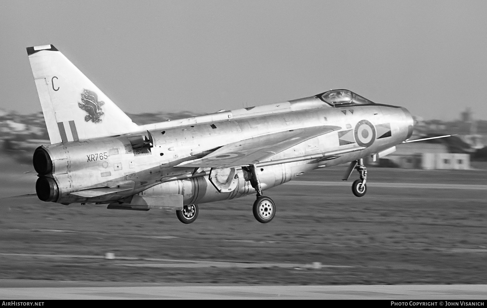 Aircraft Photo of XR765 | English Electric Lightning F6 | UK - Air Force | AirHistory.net #584806