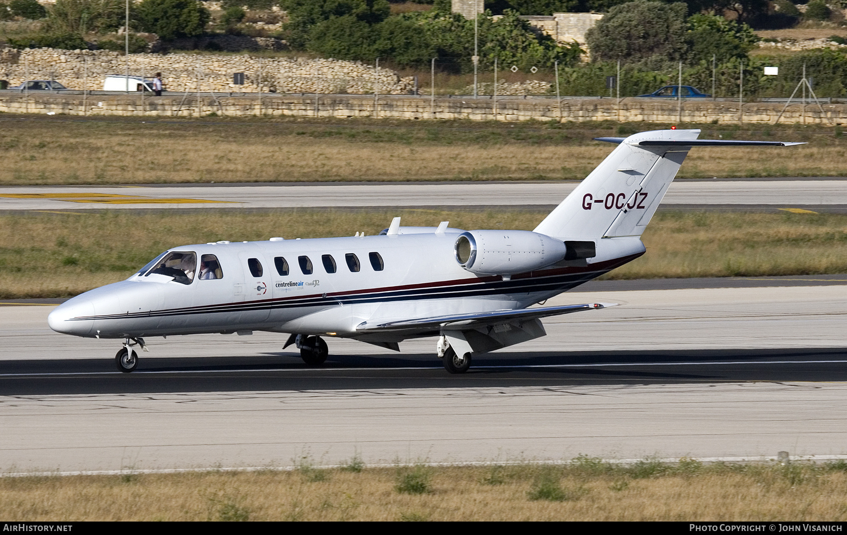 Aircraft Photo of G-OCJZ | Cessna 525A CitationJet CJ2 | Centreline Air | AirHistory.net #584819