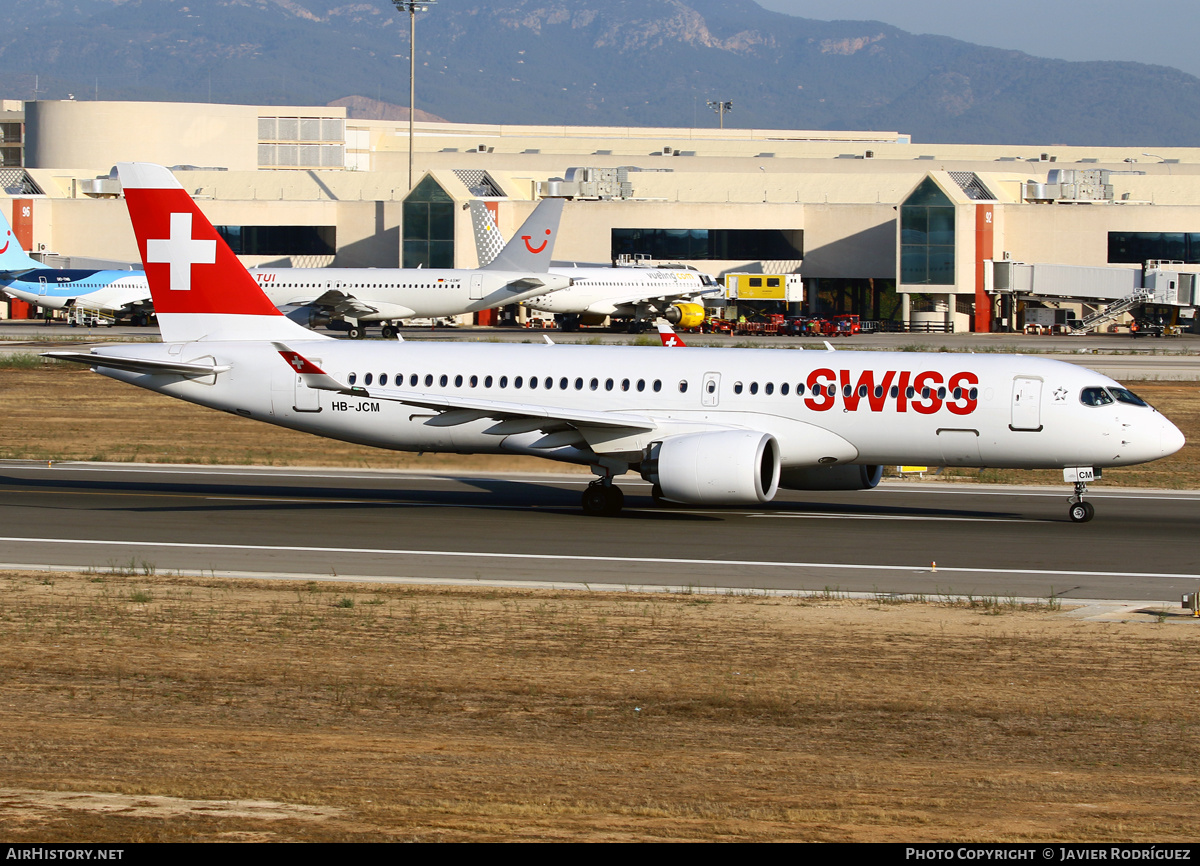 Aircraft Photo of HB-JCM | Bombardier CSeries CS300 (BD-500-1A11) | Swiss International Air Lines | AirHistory.net #584833