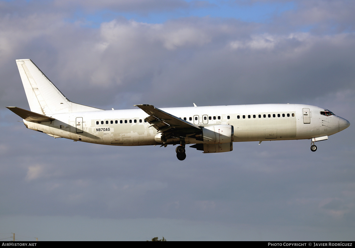 Aircraft Photo of N870AG | Boeing 737-4Y0 | Sky King | AirHistory.net #584849