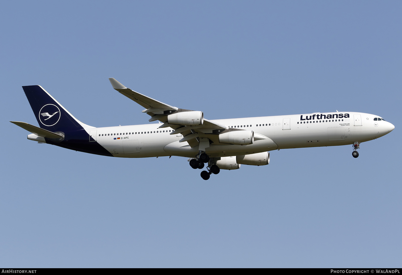 Aircraft Photo of D-AIFC | Airbus A340-313X | Lufthansa | AirHistory.net #584850