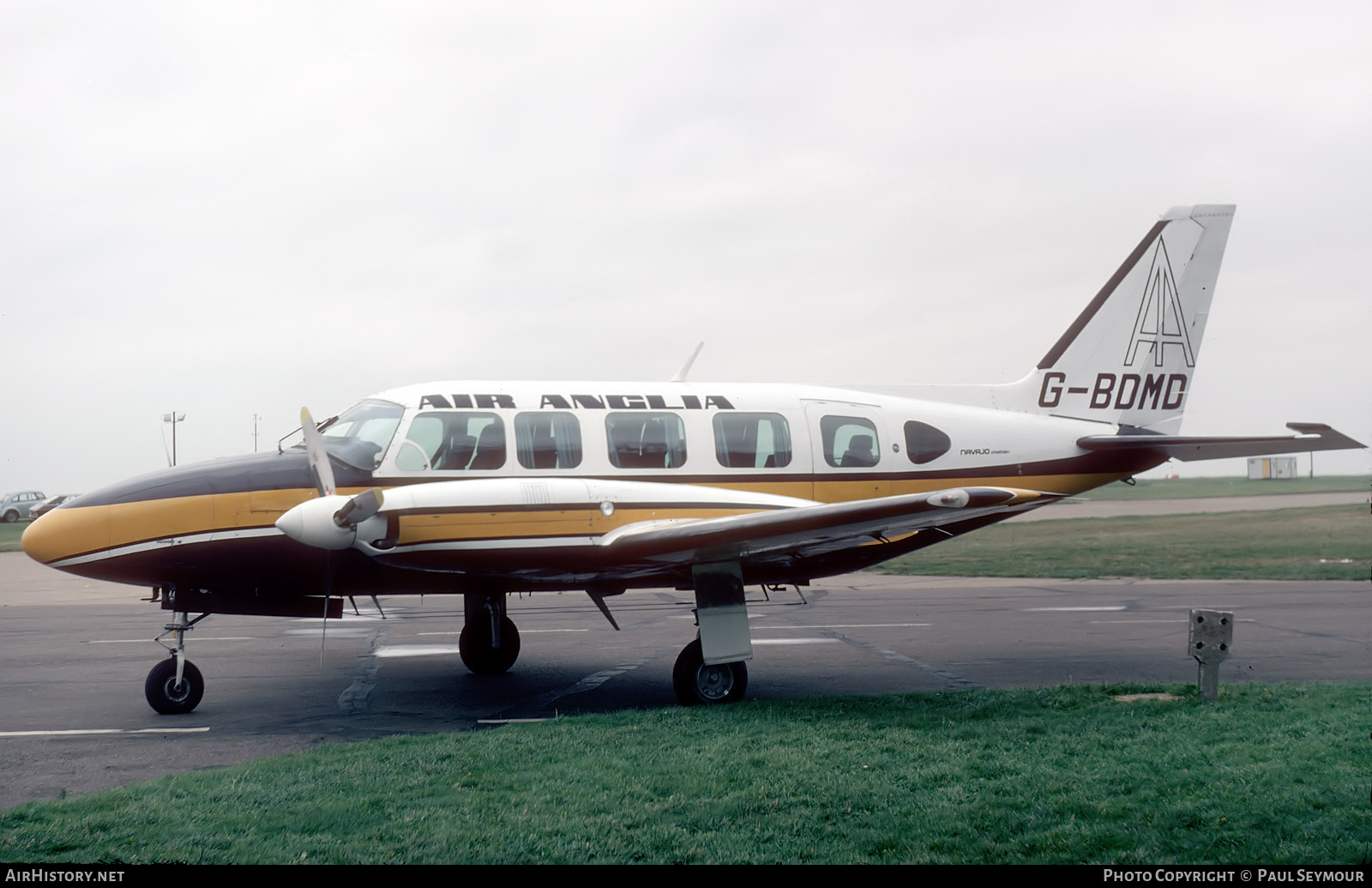 Aircraft Photo of G-BDMD | Piper PA-31-350 Navajo Chieftain | Air Anglia | AirHistory.net #584854