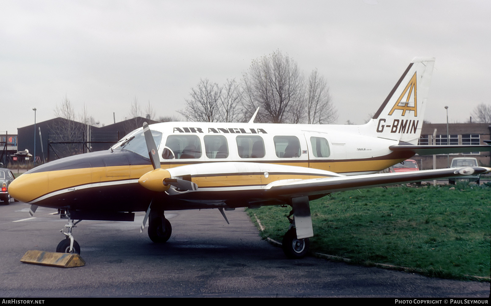 Aircraft Photo of G-BMIN | Piper PA-31-350 Navajo Chieftain | Air Anglia | AirHistory.net #584866