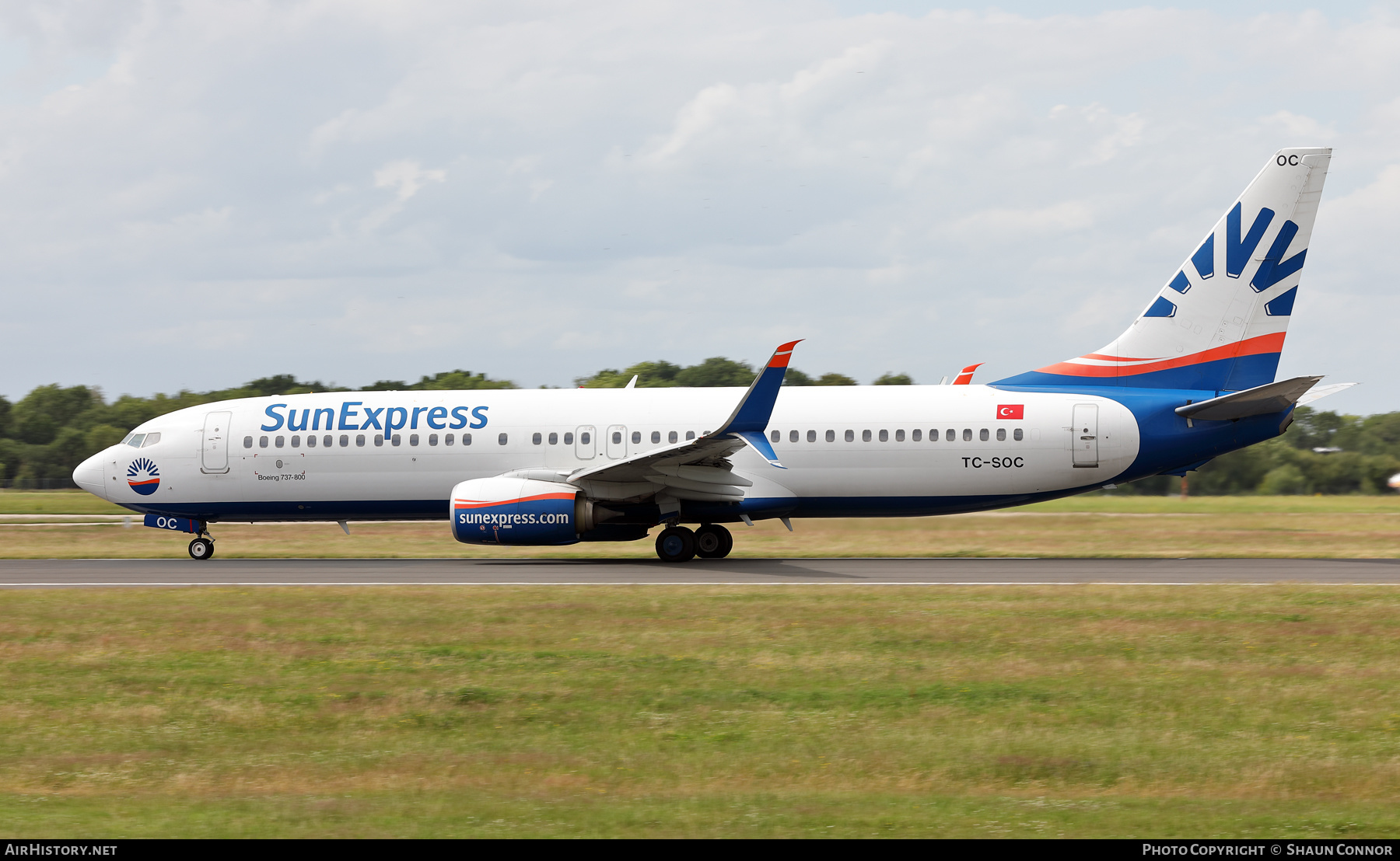 Aircraft Photo of TC-SOC | Boeing 737-800 | SunExpress | AirHistory.net #584872