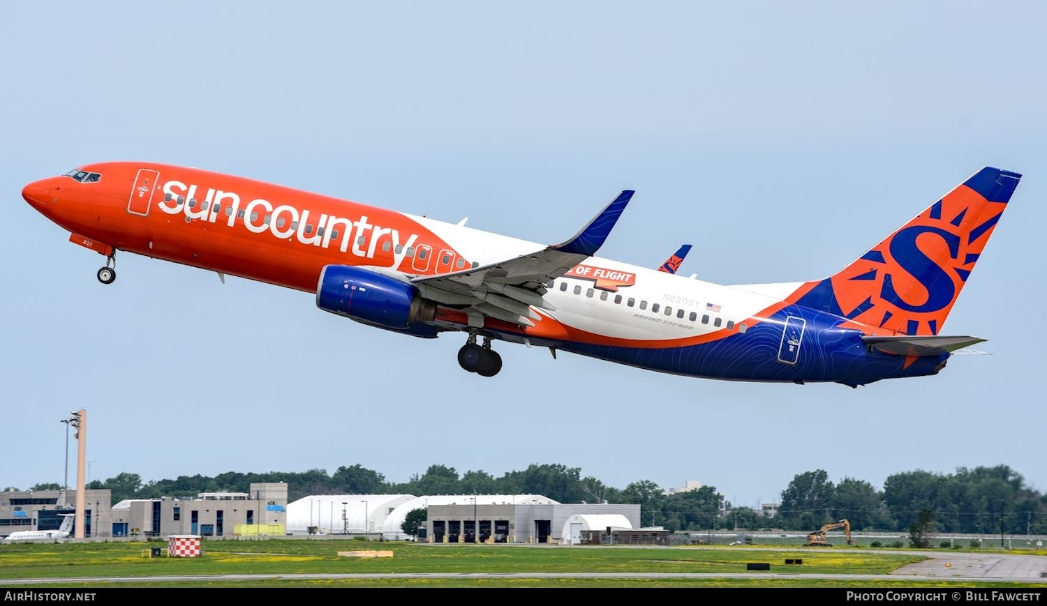 Aircraft Photo of N830SY | Boeing 737-83N | Sun Country Airlines | AirHistory.net #584873