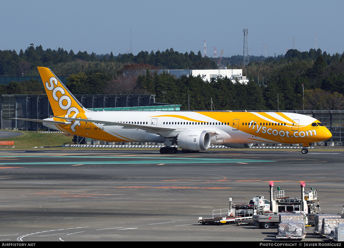 Aircraft Photo of 9V-OJC | Boeing 787-9 Dreamliner | Scoot | AirHistory.net #584878