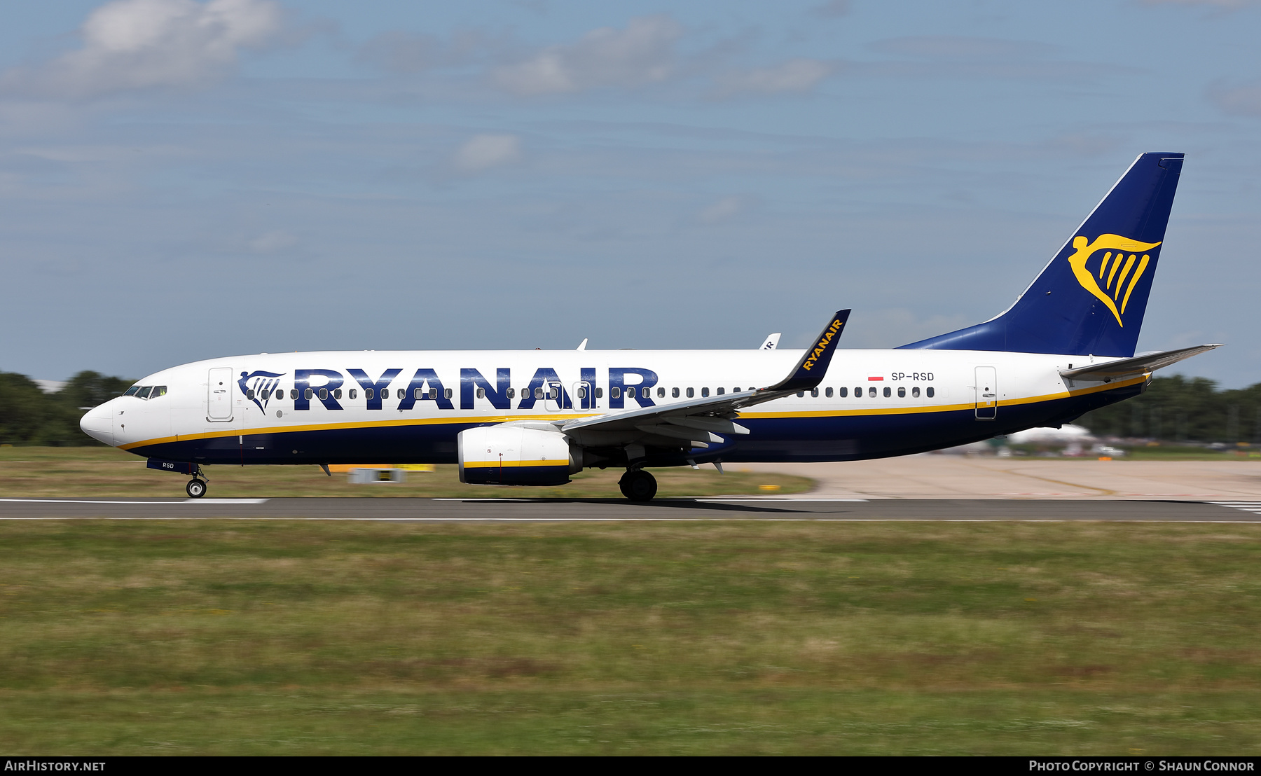 Aircraft Photo of SP-RSD | Boeing 737-800 | Ryanair | AirHistory.net #584879