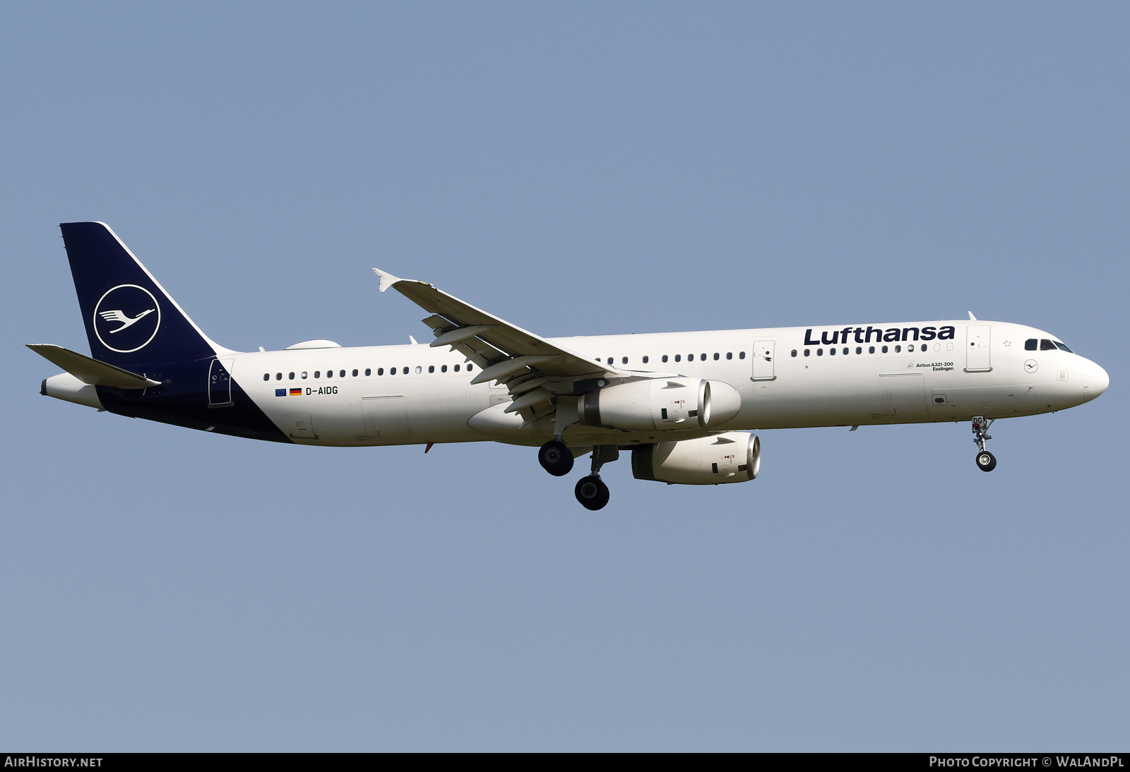 Aircraft Photo of D-AIDG | Airbus A321-231 | Lufthansa | AirHistory.net #584893