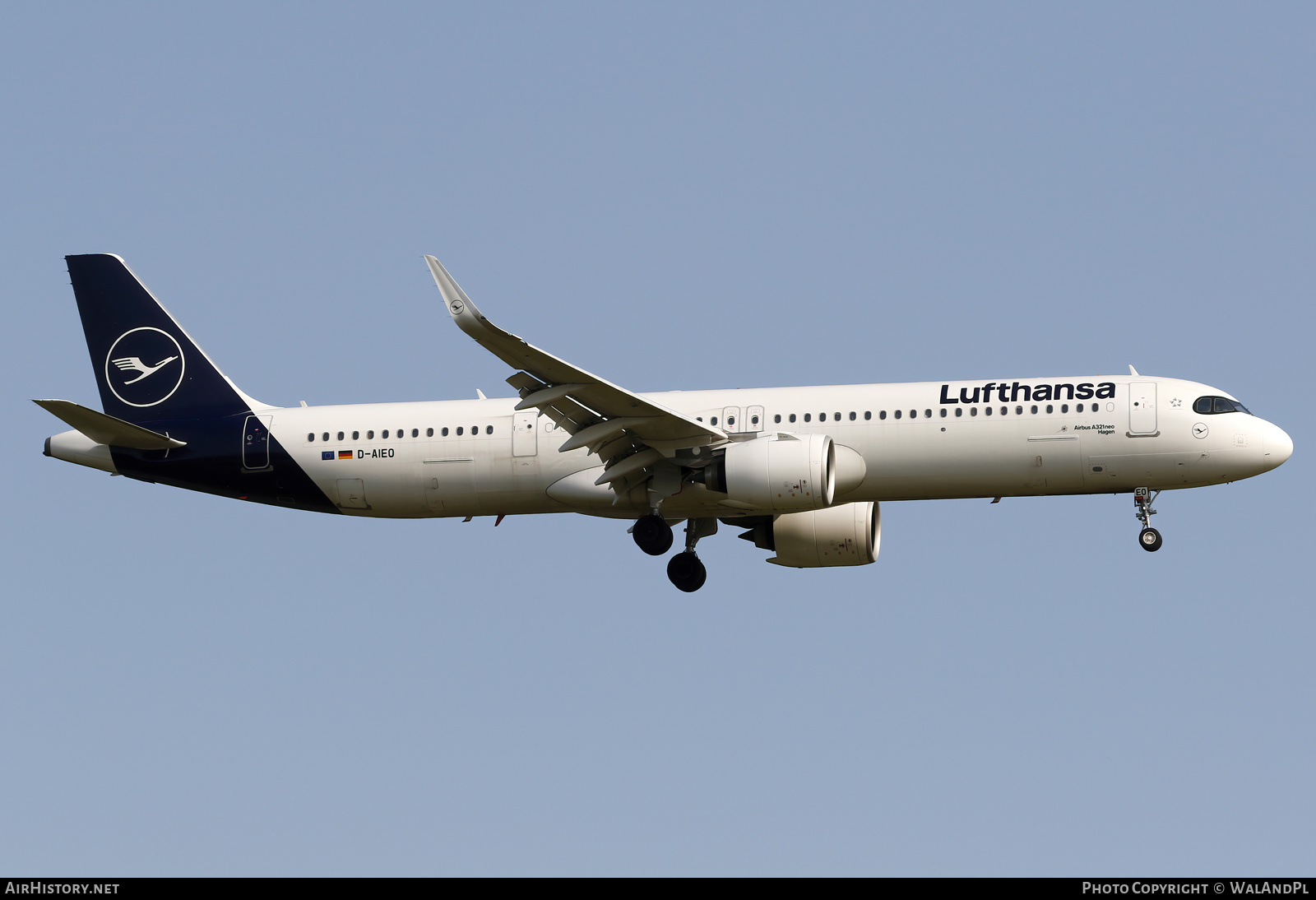 Aircraft Photo of D-AIEO | Airbus A321-271NX | Lufthansa | AirHistory.net #584896