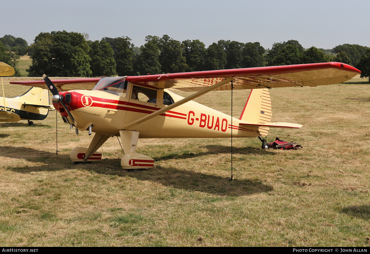 Aircraft Photo of G-BUAO | Luscombe 8E Silvaire Deluxe | AirHistory.net #584897