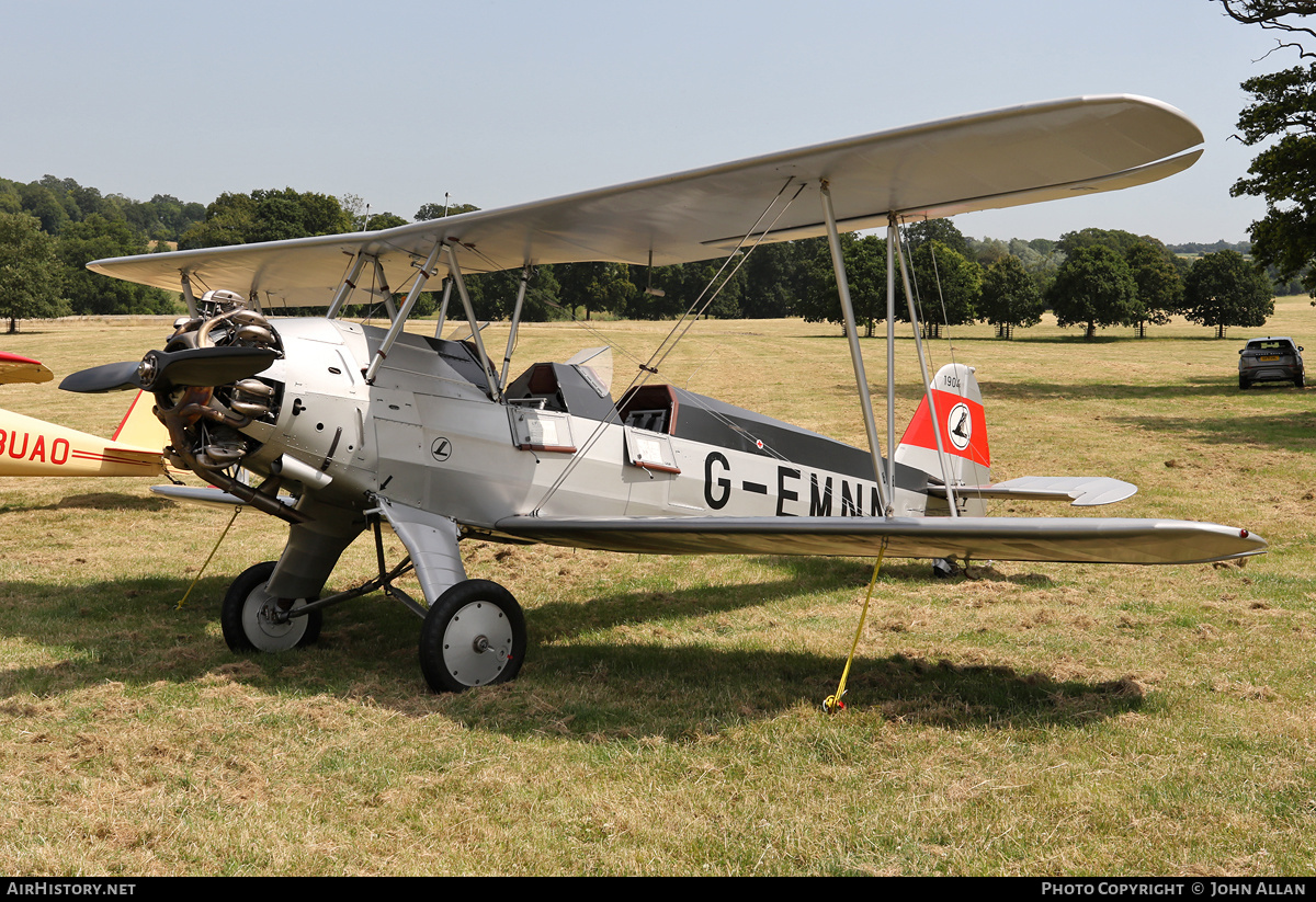 Aircraft Photo of G-EMNN | Focke-Wulf Fw-44J Stieglitz | AirHistory.net #584901