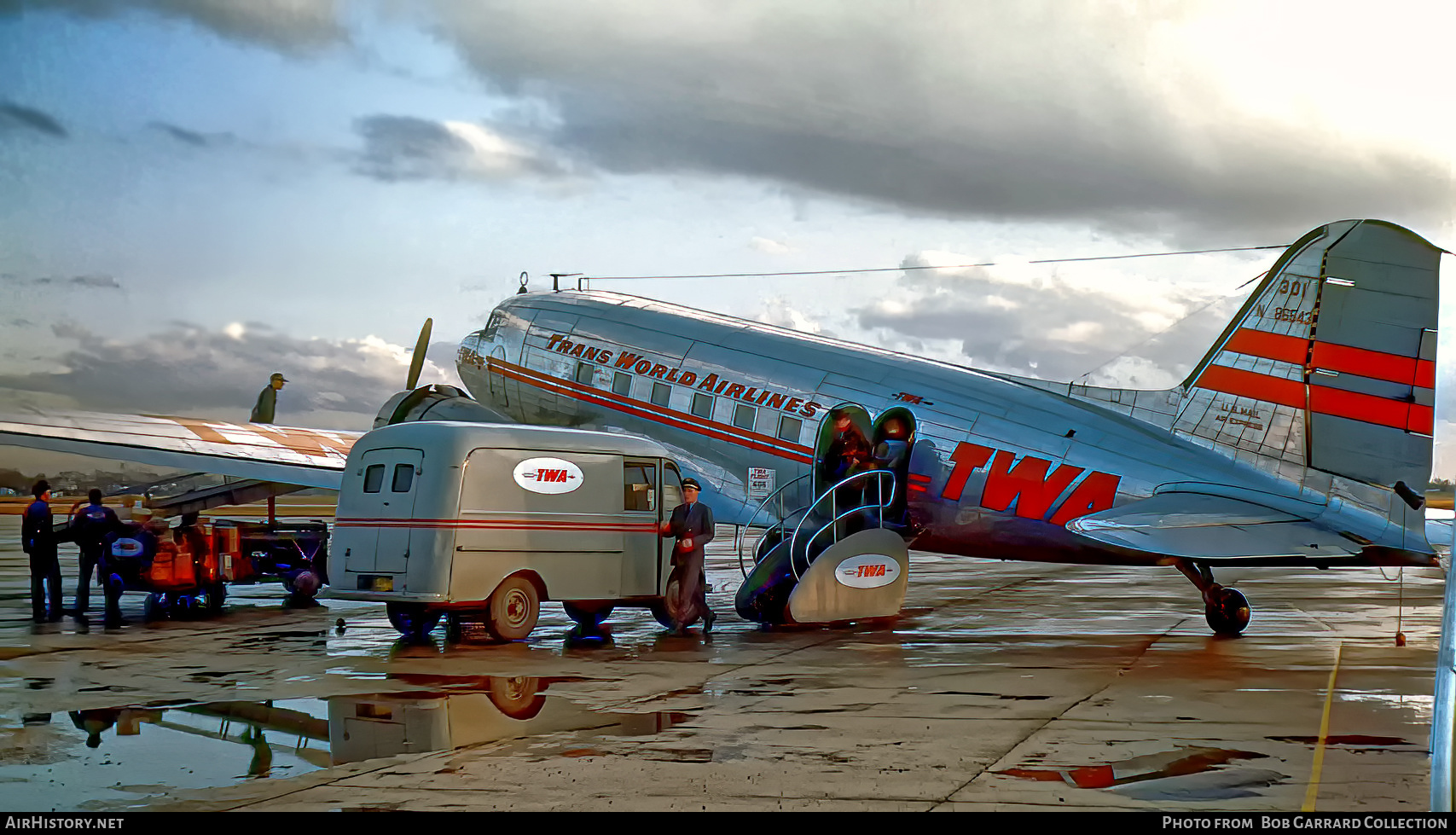 Aircraft Photo of N86543 | Douglas DC-3(C) | Trans World Airlines - TWA | AirHistory.net #584902