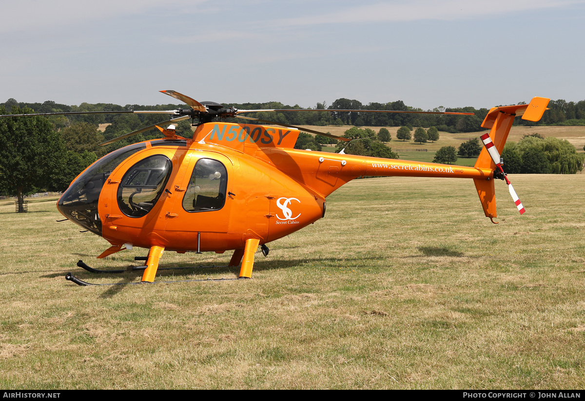 Aircraft Photo of N500SY | Hughes 500E (369E) | Eastern Atlantic Helicopters | AirHistory.net #584912