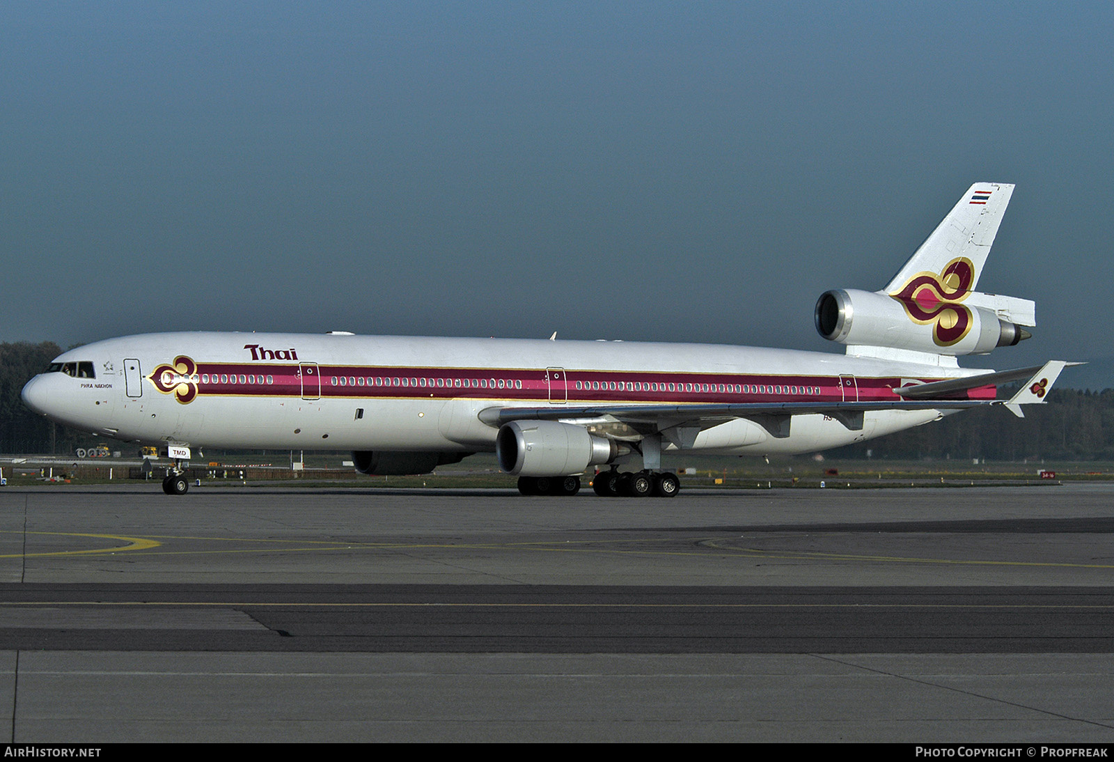 Aircraft Photo of HS-TMD | McDonnell Douglas MD-11 | Thai Airways International | AirHistory.net #584916