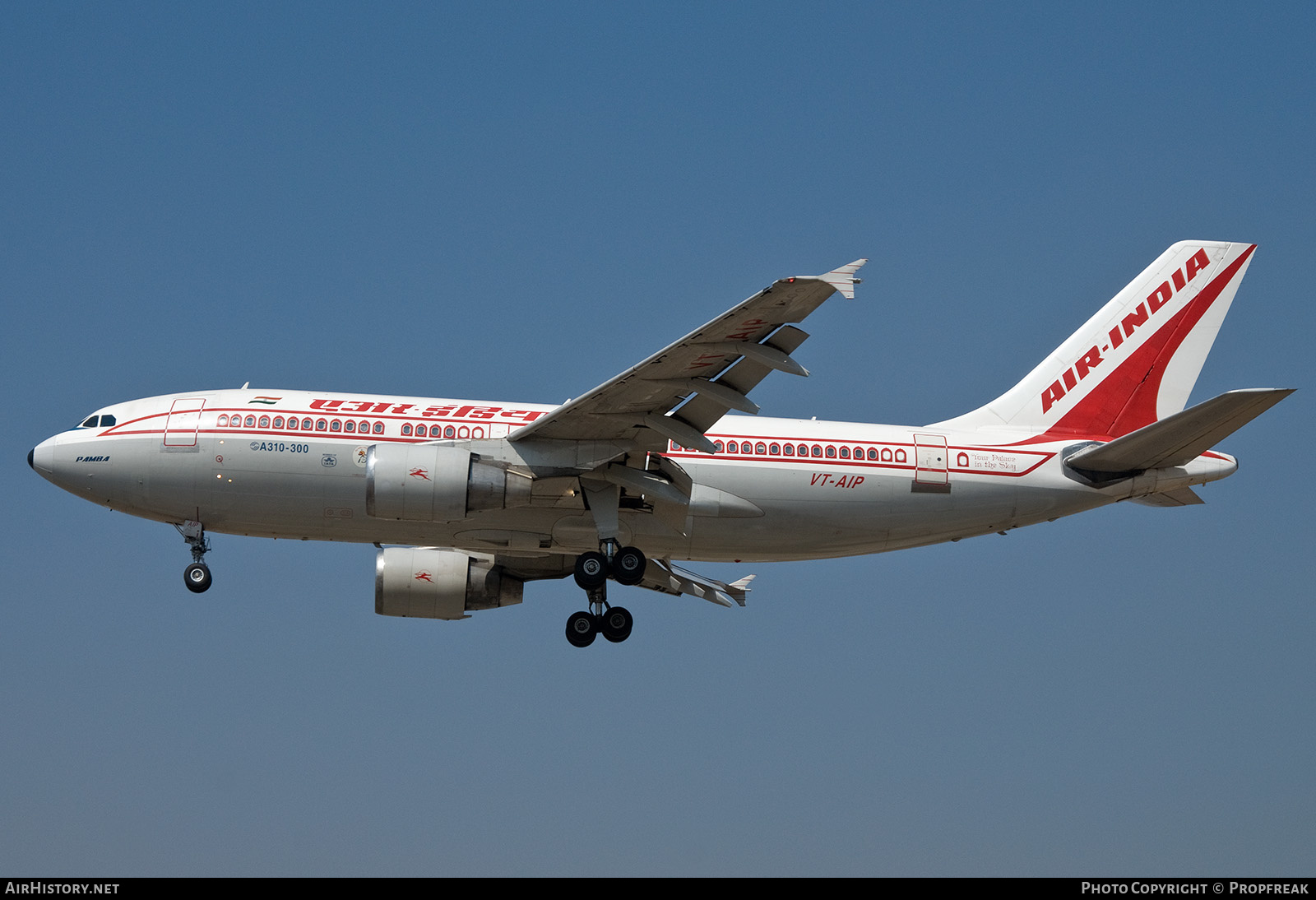 Aircraft Photo of VT-AIP | Airbus A310-324/F | Air India | AirHistory.net #584917