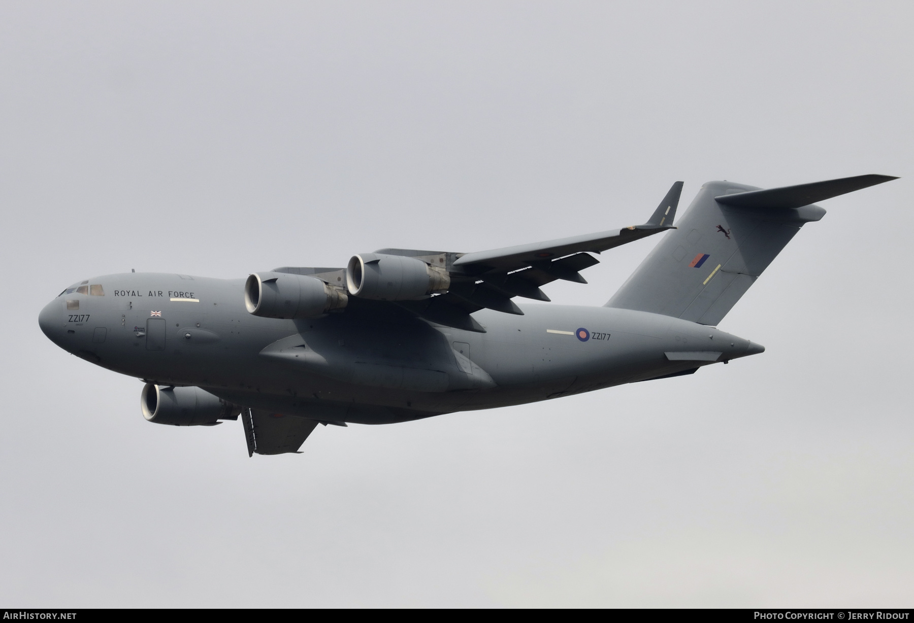 Aircraft Photo of ZZ177 | Boeing C-17A Globemaster III | UK - Air Force | AirHistory.net #584947