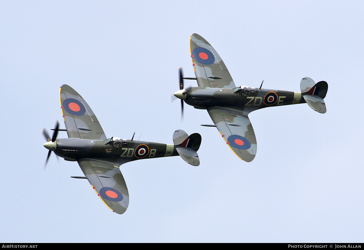 Aircraft Photo of G-AVDJ / MH415 | Supermarine 361 Spitfire LF9C | UK - Air Force | AirHistory.net #584949