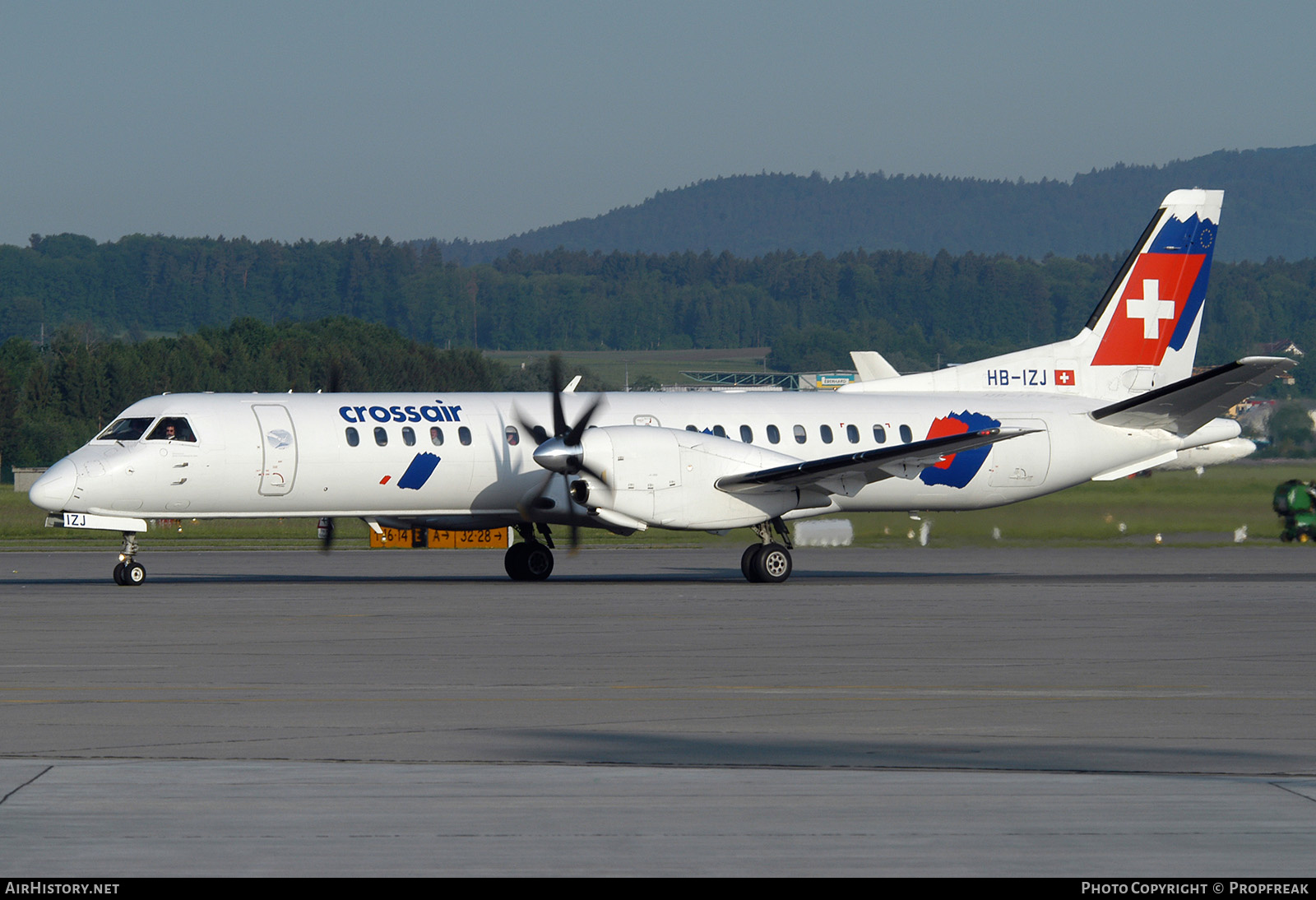 Aircraft Photo of HB-IZJ | Saab 2000 | Crossair | AirHistory.net #584950