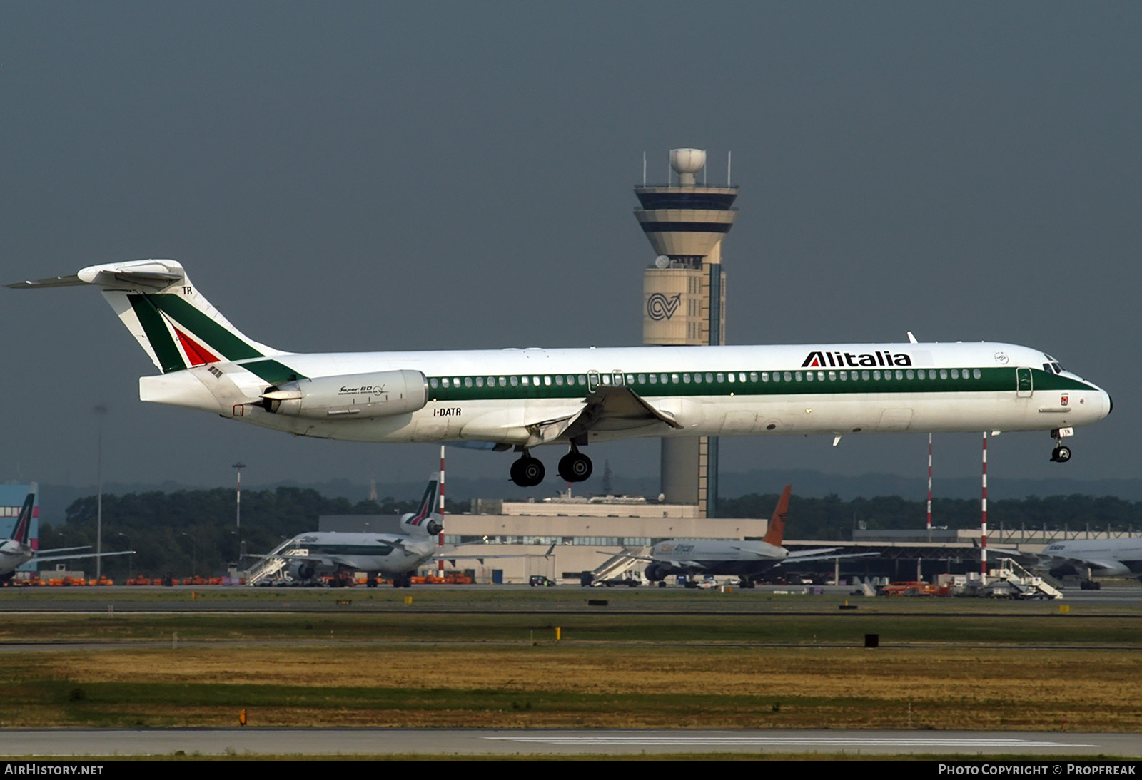 Aircraft Photo of I-DATR | McDonnell Douglas MD-82 (DC-9-82) | Alitalia | AirHistory.net #584954