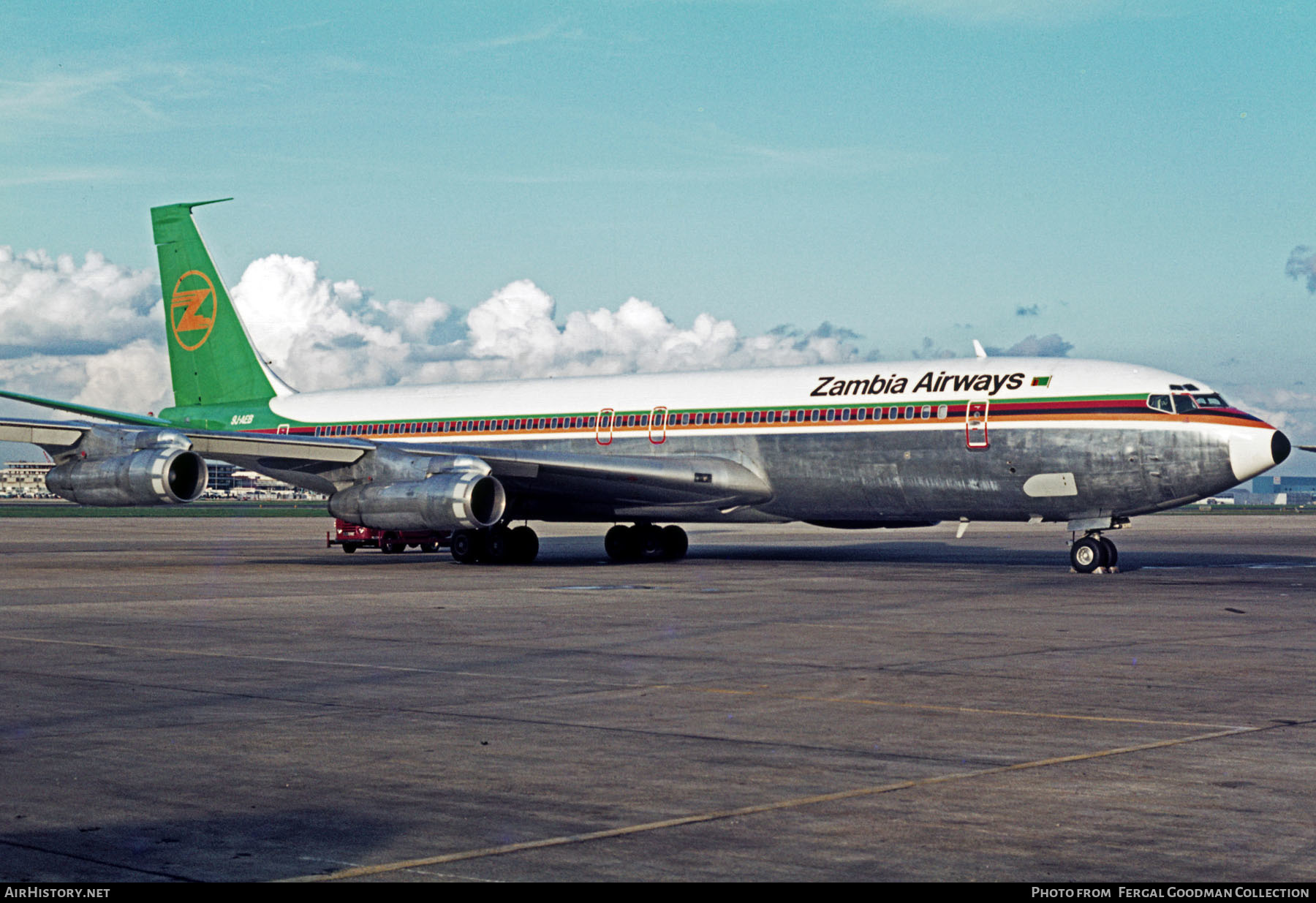 Aircraft Photo of 9J-AEB | Boeing 707-351C | Zambia Airways | AirHistory.net #584964