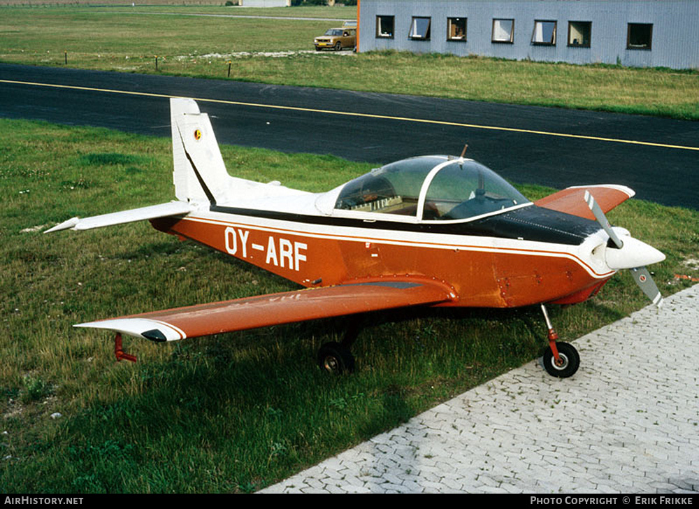 Aircraft Photo of OY-ARF | AESL Airtourer T4 | AirHistory.net #584981