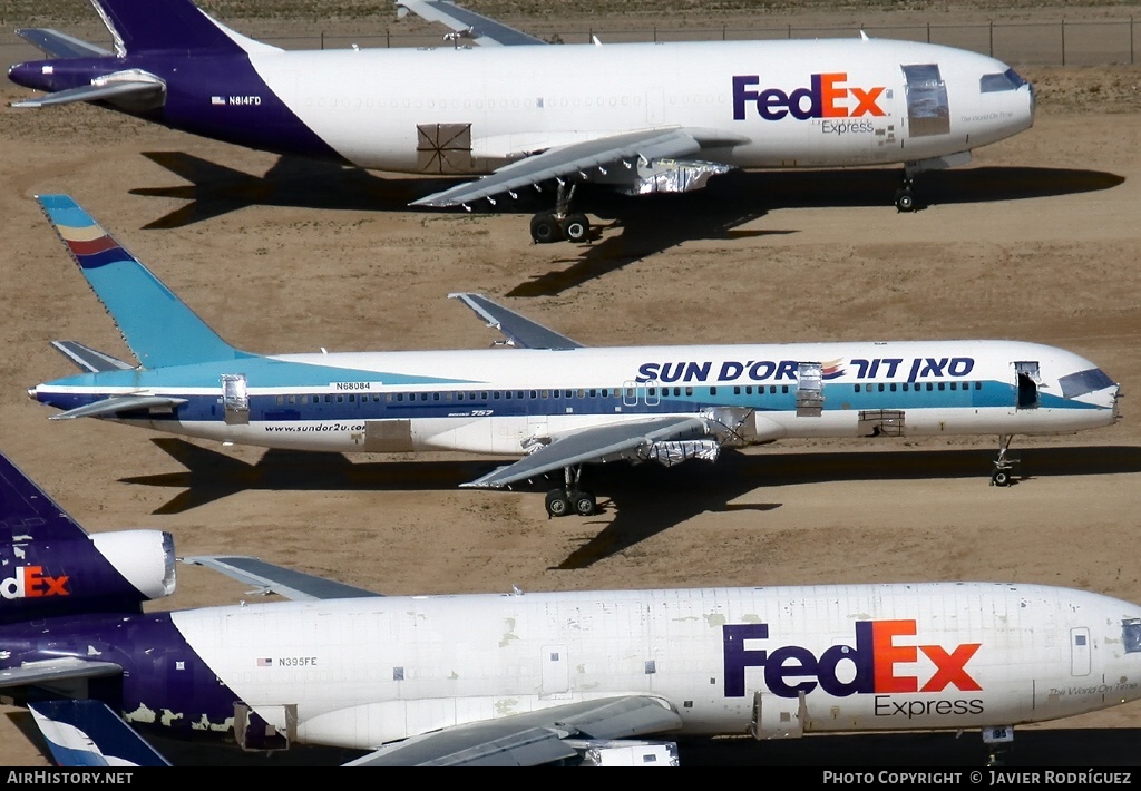 Aircraft Photo of N68084 | Boeing 757-258 | Sun d'Or International Airlines | AirHistory.net #585002