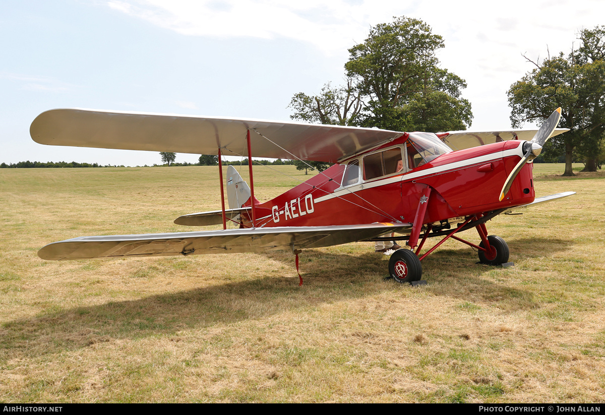 Aircraft Photo of G-AELO | De Havilland D.H. 87B Hornet Moth | AirHistory.net #585007