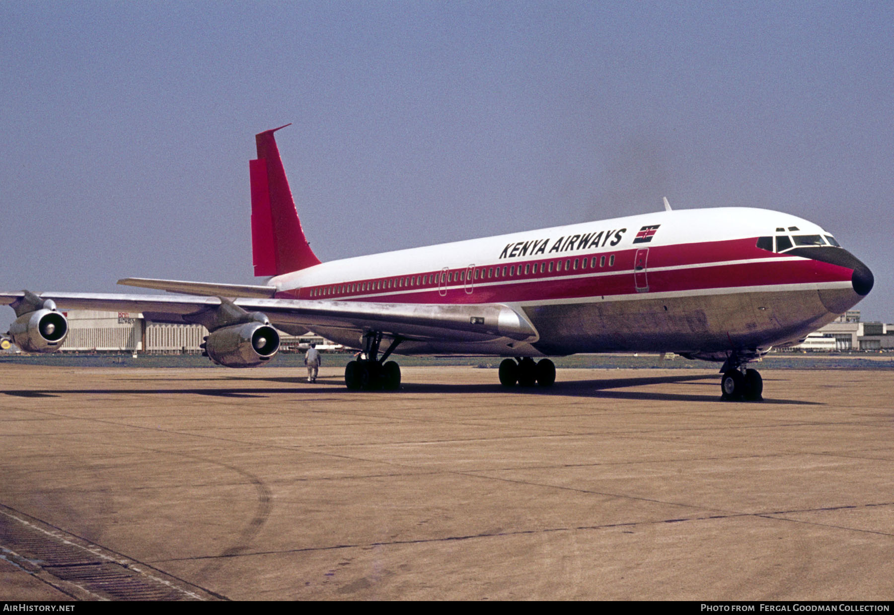 Aircraft Photo of G-AYVG | Boeing 707-321 | Kenya Airways | AirHistory.net #585010
