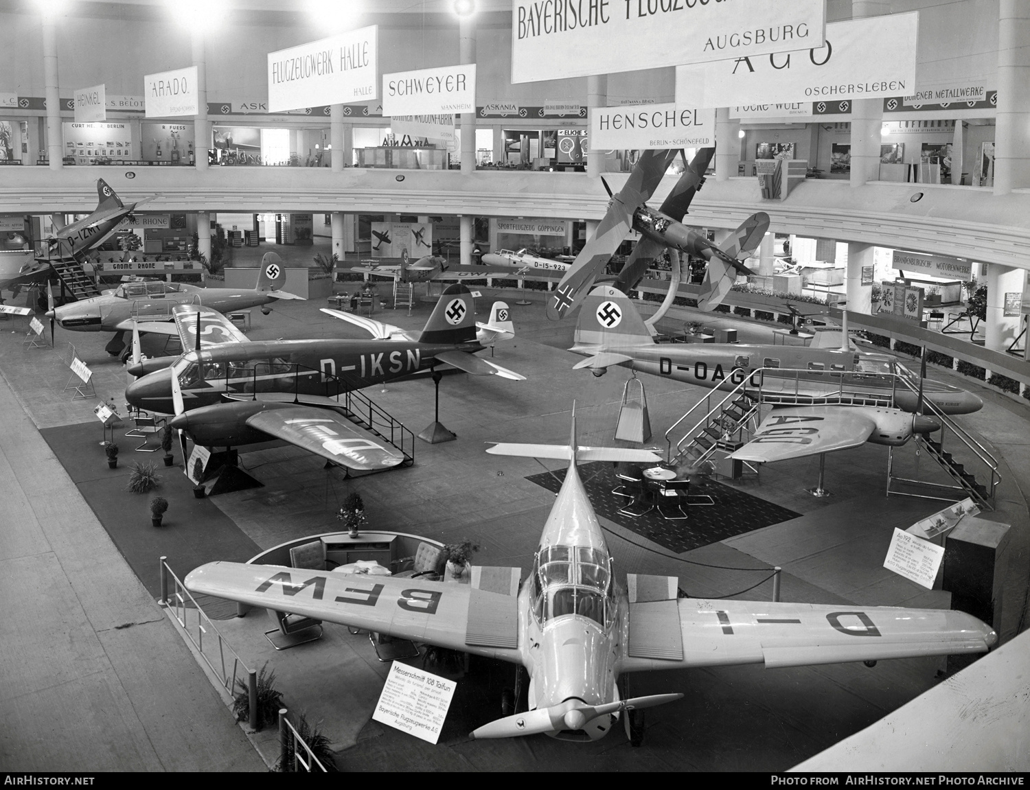 Aircraft Photo of D-IBFW | Messerschmitt Bf-108B-1 Taifun | AirHistory.net #585015