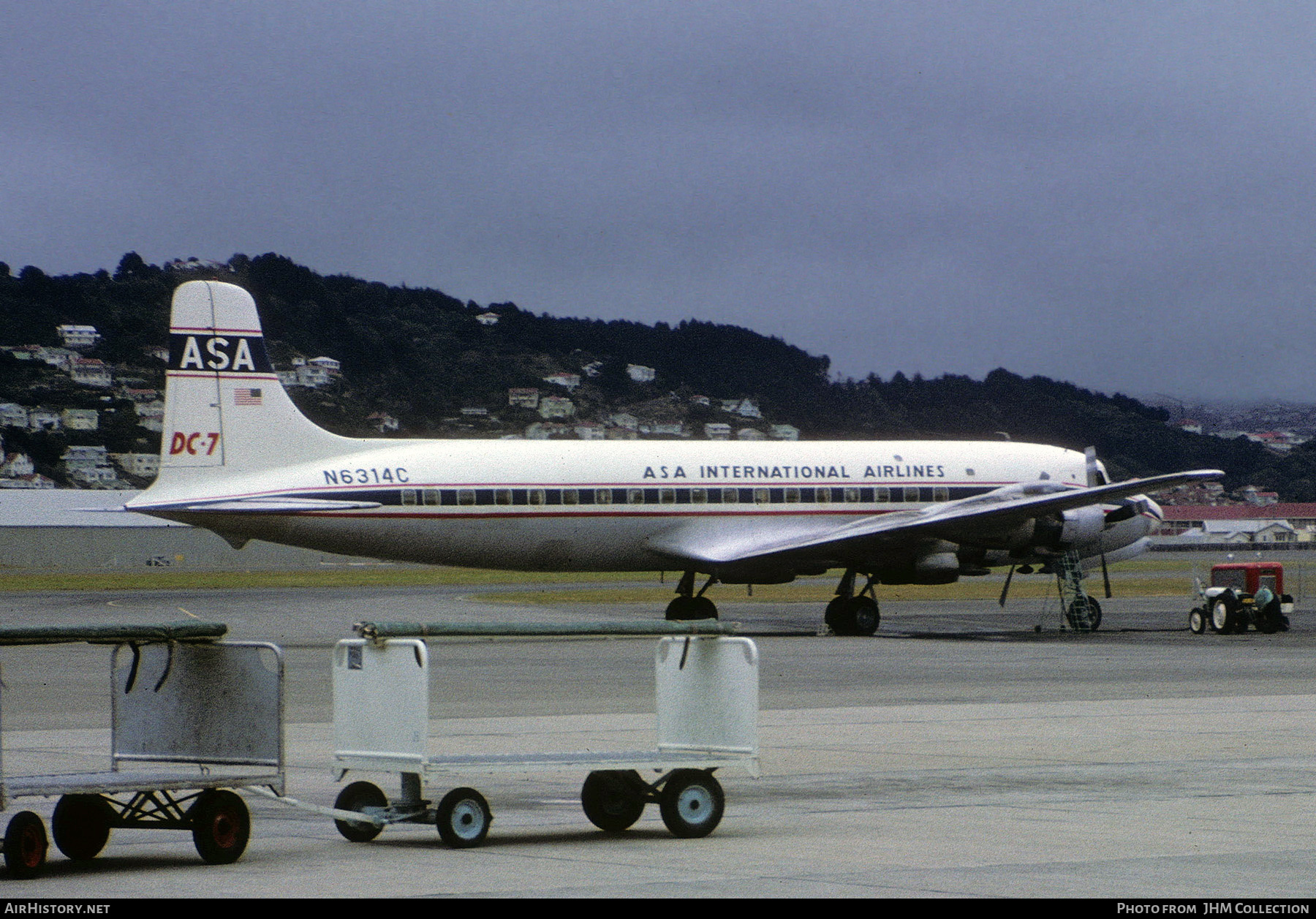 Aircraft Photo of N6314C | Douglas DC-7 | ASA International Airlines - Aerovias Sud Americana | AirHistory.net #585025