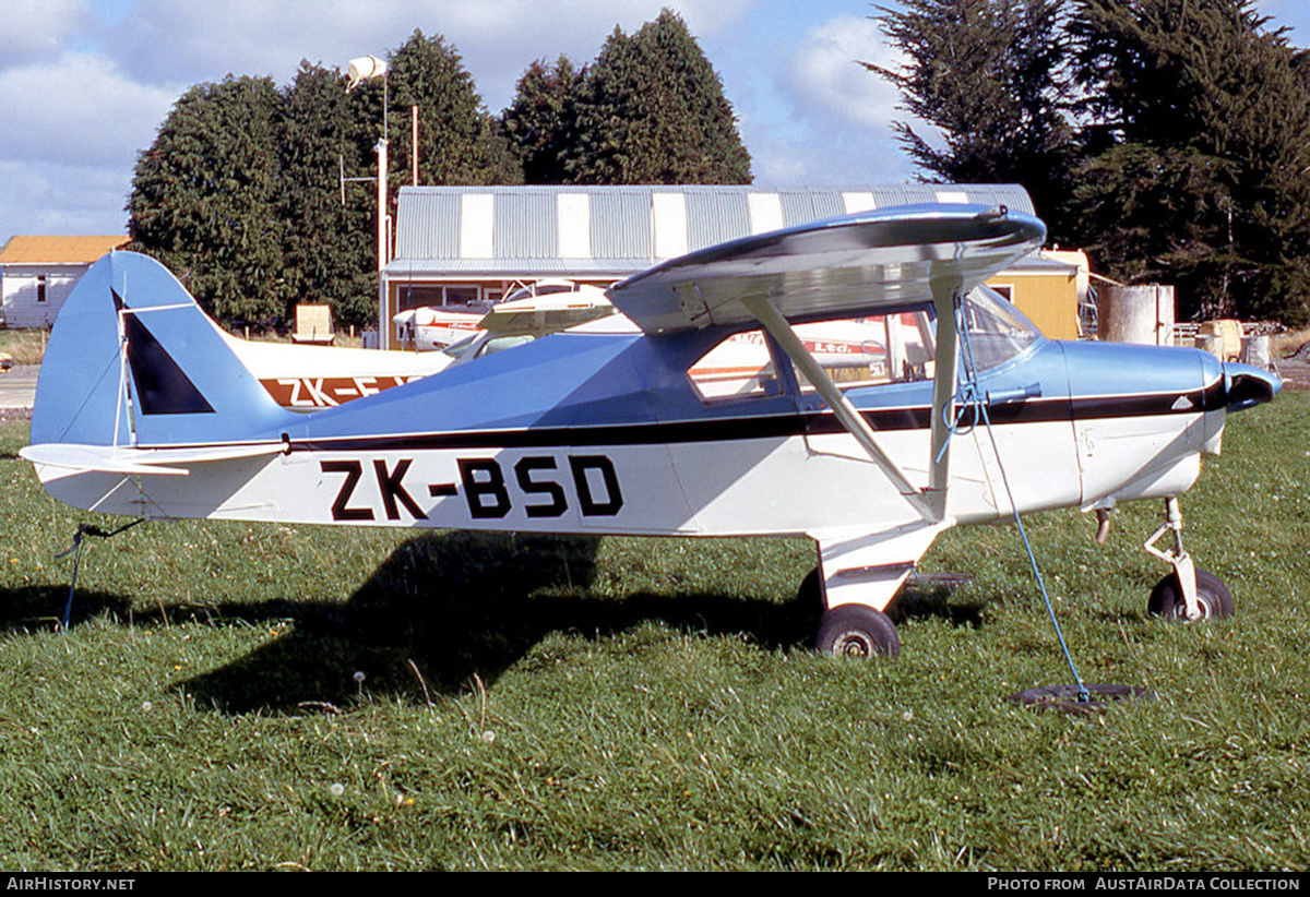 Aircraft Photo of ZK-BSD | Piper PA-22-150 Tri-Pacer | AirHistory.net #585028