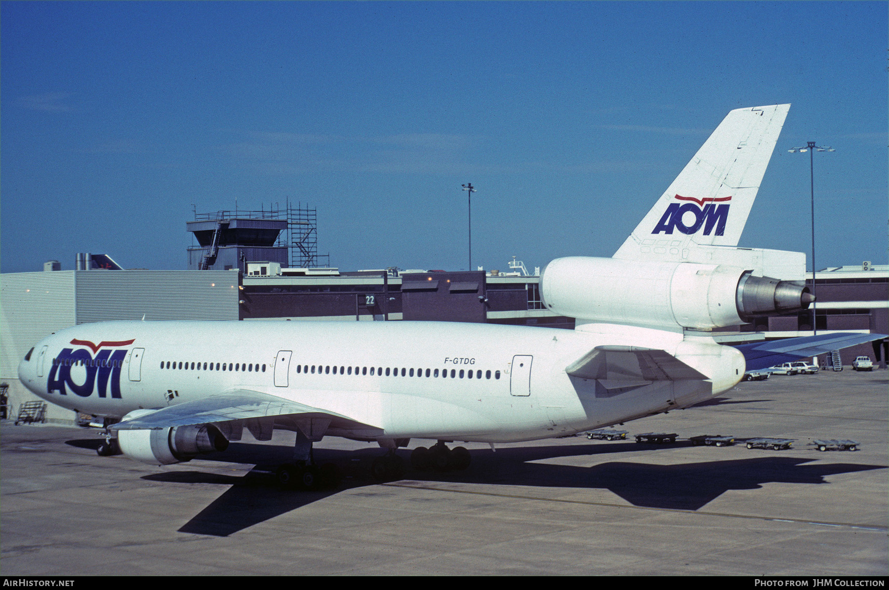 Aircraft Photo of F-GTGD | McDonnell Douglas DC-10-30 | AOM French Airlines | AirHistory.net #585034