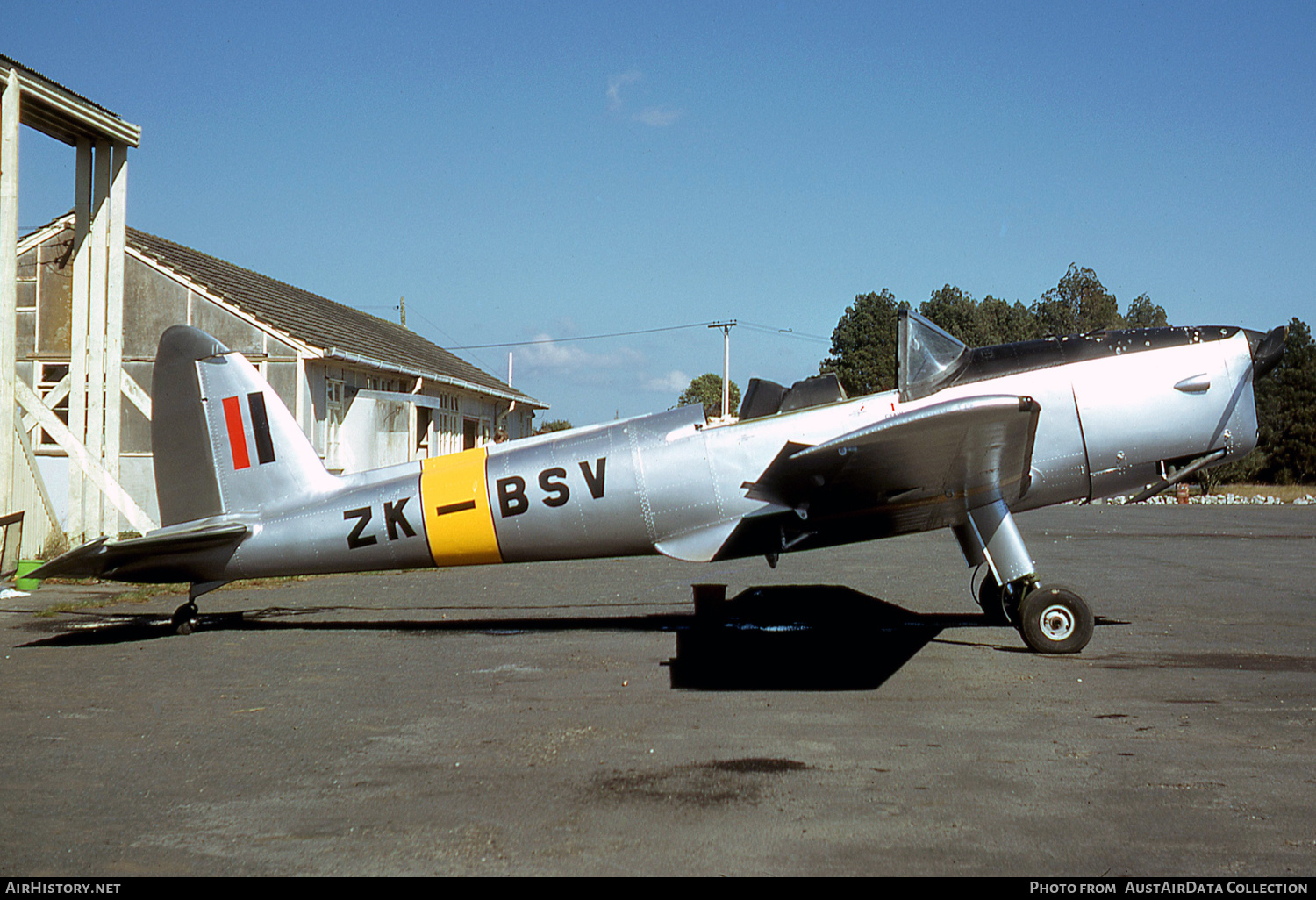 Aircraft Photo of ZK-BSV | De Havilland DHC-1 Chipmunk Mk22 | AirHistory.net #585040
