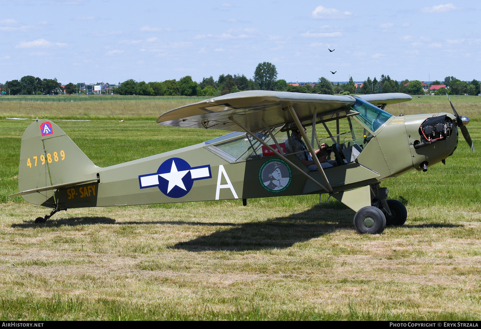 Aircraft Photo of SP-SAFY / 479889 | Piper J-3C-65 Cub | USA - Air Force | AirHistory.net #585057