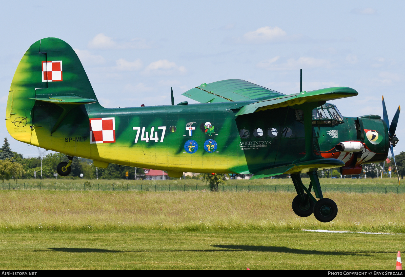 Aircraft Photo of SP-MLP / 7447 | Antonov An-2T | Poland - Air Force | AirHistory.net #585060