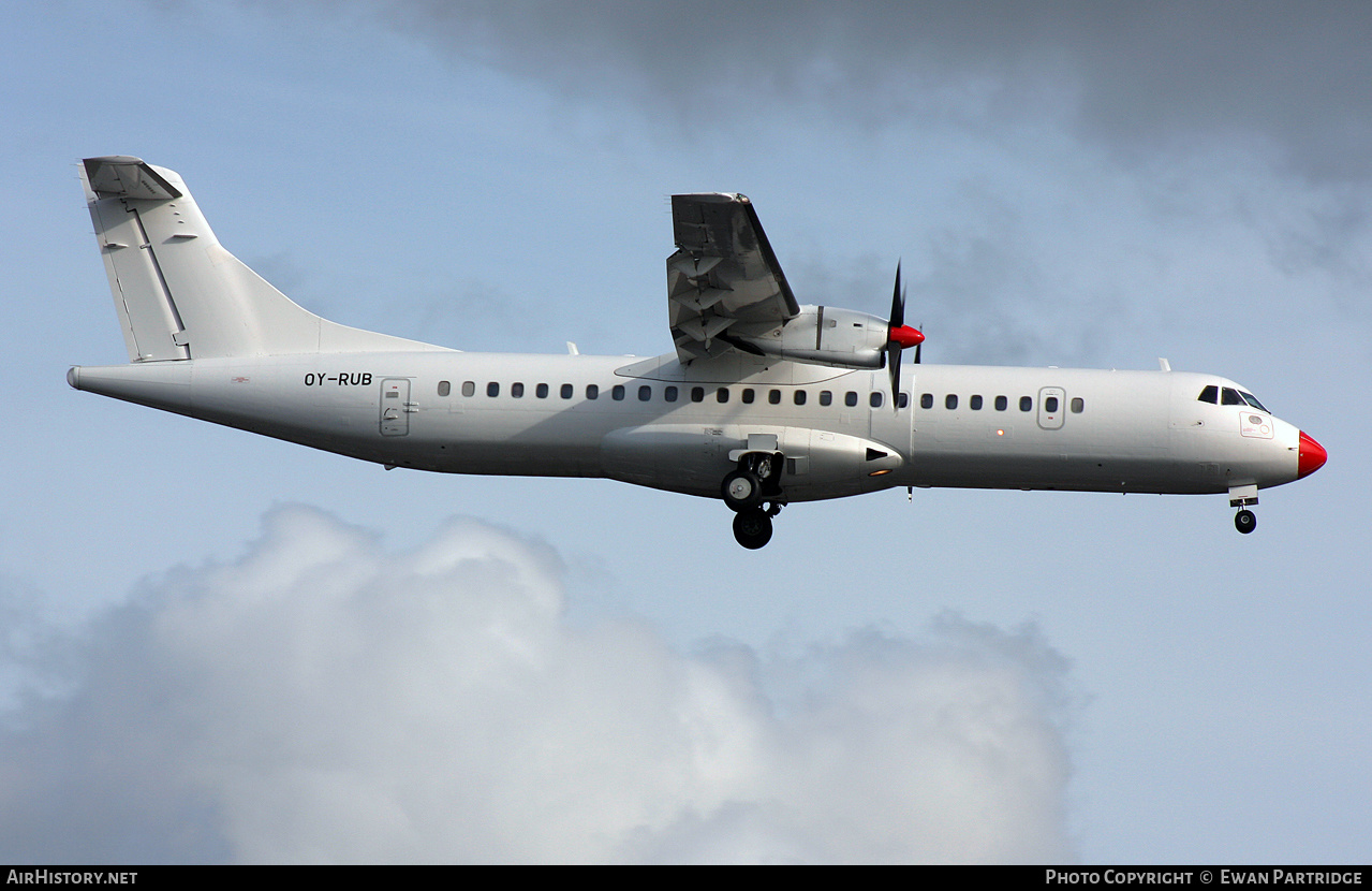 Aircraft Photo of OY-RUB | ATR ATR-72-202 | AirHistory.net #585068