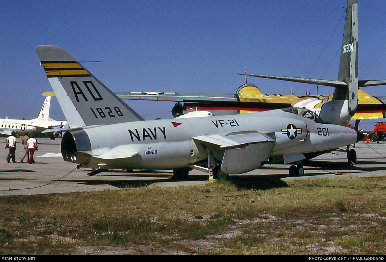 Aircraft Photo of 141828 / 1828 | Grumman F-11A Tiger (F11F-1) | USA - Navy | AirHistory.net #585080