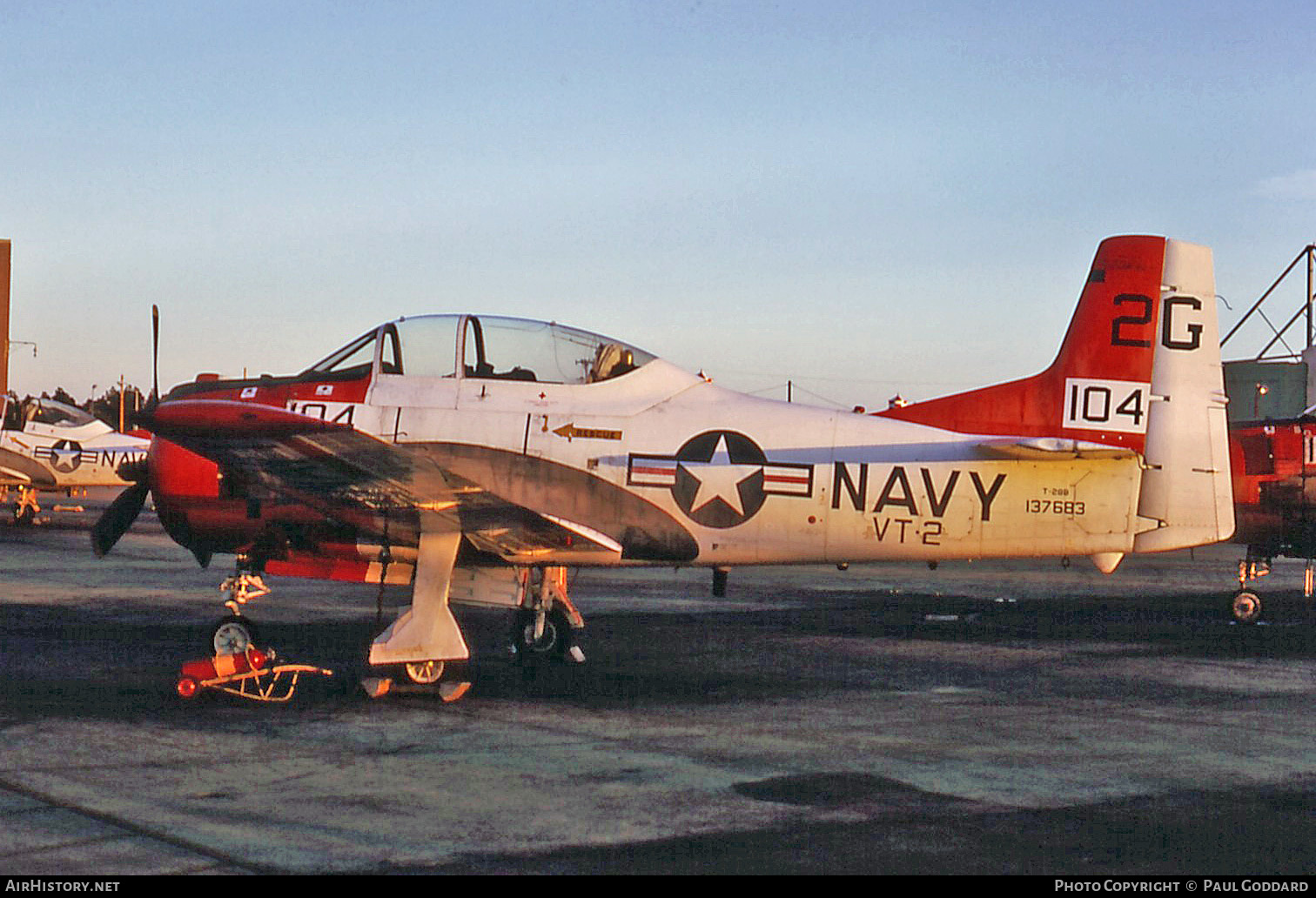 Aircraft Photo of 137683 | North American T-28B Trojan | USA - Navy | AirHistory.net #585082