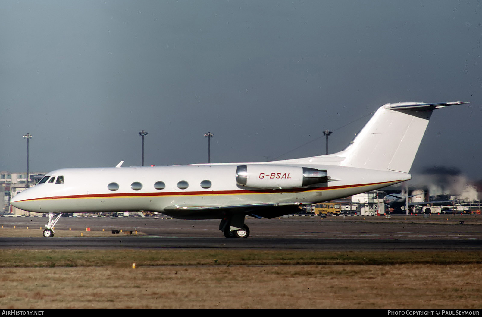 Aircraft Photo of G-BSAL | Grumman American G-1159 Gulfstream II | AirHistory.net #585085