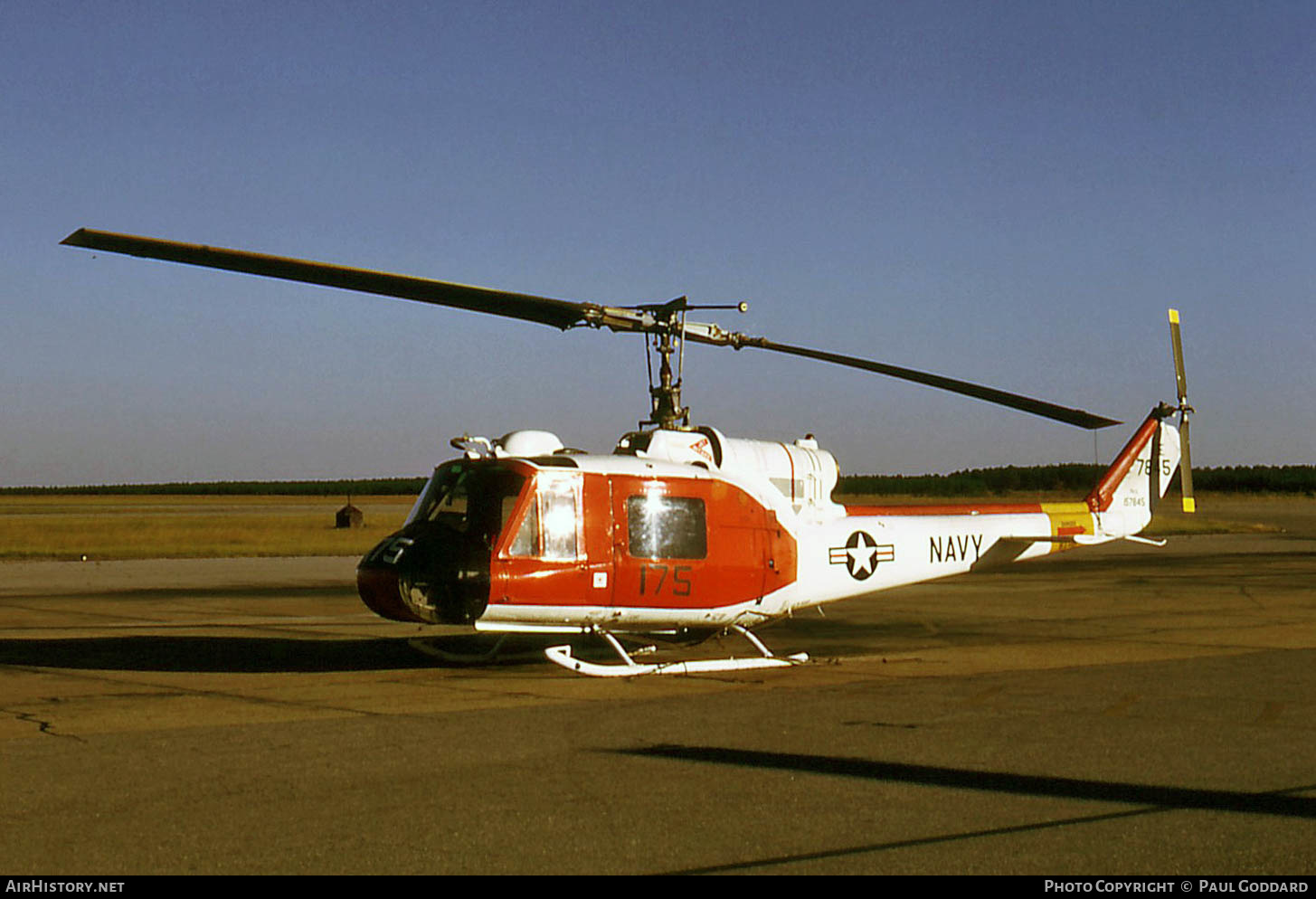 Aircraft Photo of 157845 / 7845 | Bell TH-1L Iroquois | USA - Navy | AirHistory.net #585088