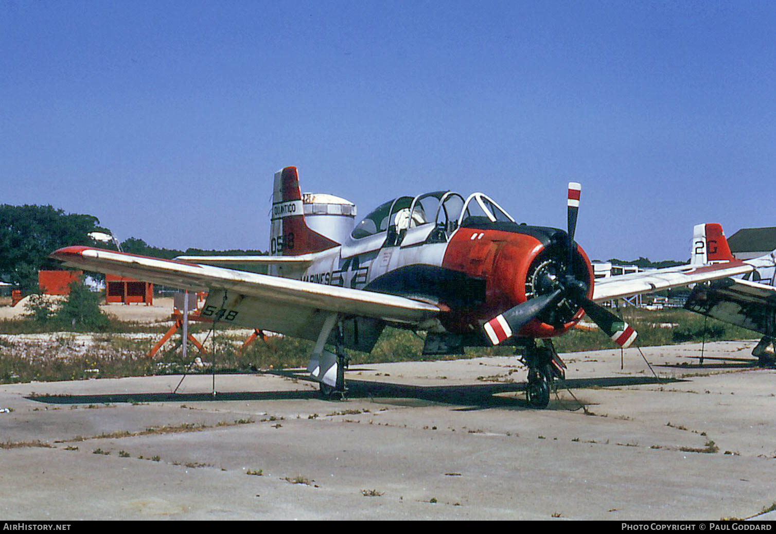 Aircraft Photo of 140548 / 0548 | North American T-28C Trojan | USA - Marines | AirHistory.net #585110