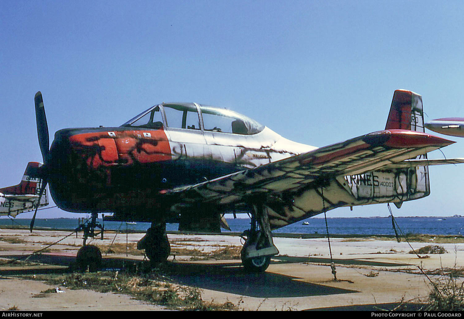 Aircraft Photo of 140007 / 0007 | North American T-28B Trojan | USA - Marines | AirHistory.net #585114