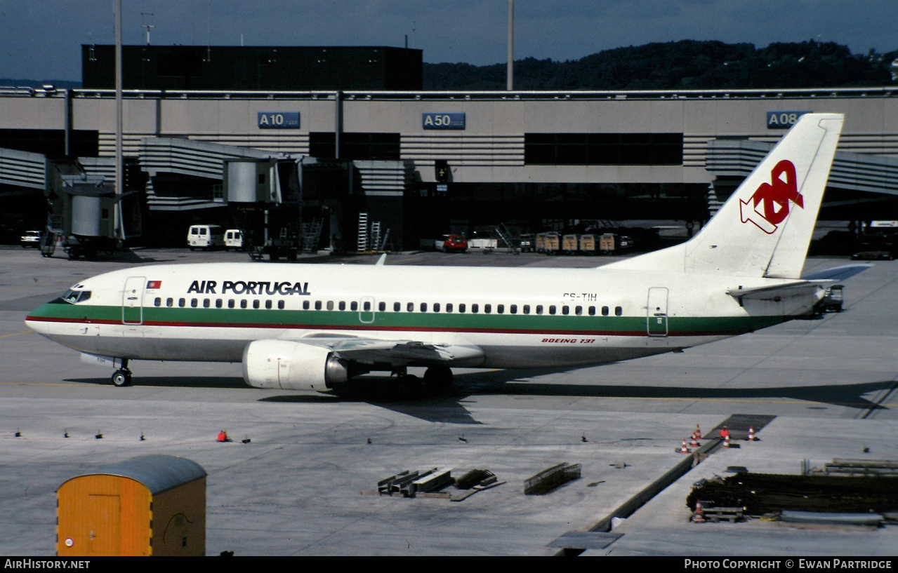 Aircraft Photo of CS-TIH | Boeing 737-3K9 | TAP Air Portugal | AirHistory.net #585117